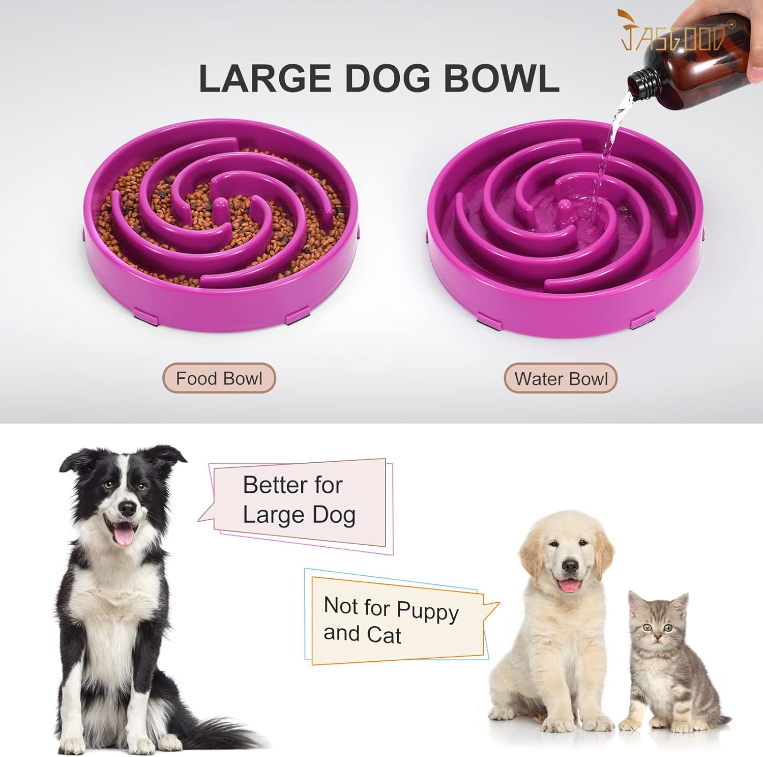 Slow Feeder Pet Bowl