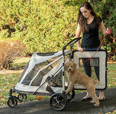 No-Zip Pet Stroller